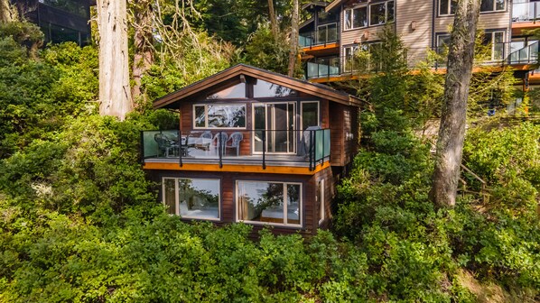 Cabin, 2 Bedrooms, Oceanfront (Nest)  | Terrace/patio