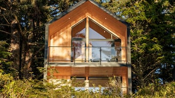 Cabaña Prestigio, frente al océano | Terraza o patio