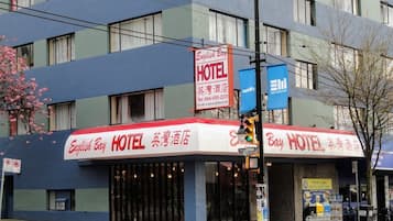 Voorkant van accommodatie