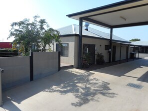 Majoituspaikan julkisivu