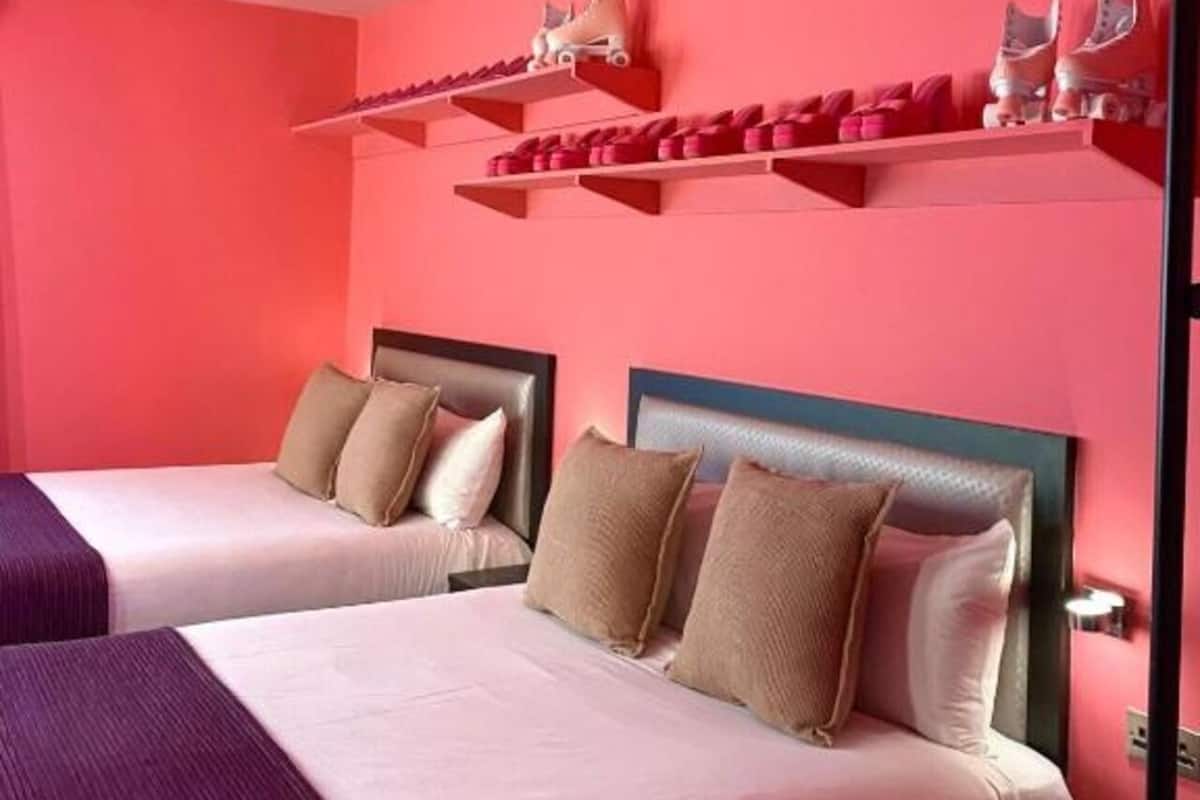 Pink Dreams Apartment | 2 bedrooms, premium bedding, memory foam beds, individually decorated