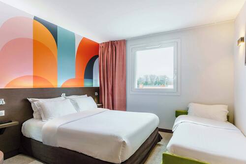 Dreibettzimmer | Hochwertige Bettwaren, Pillowtop-Betten, Minibar, Zimmersafe