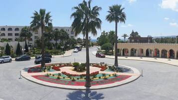 Entrada de la propiedad