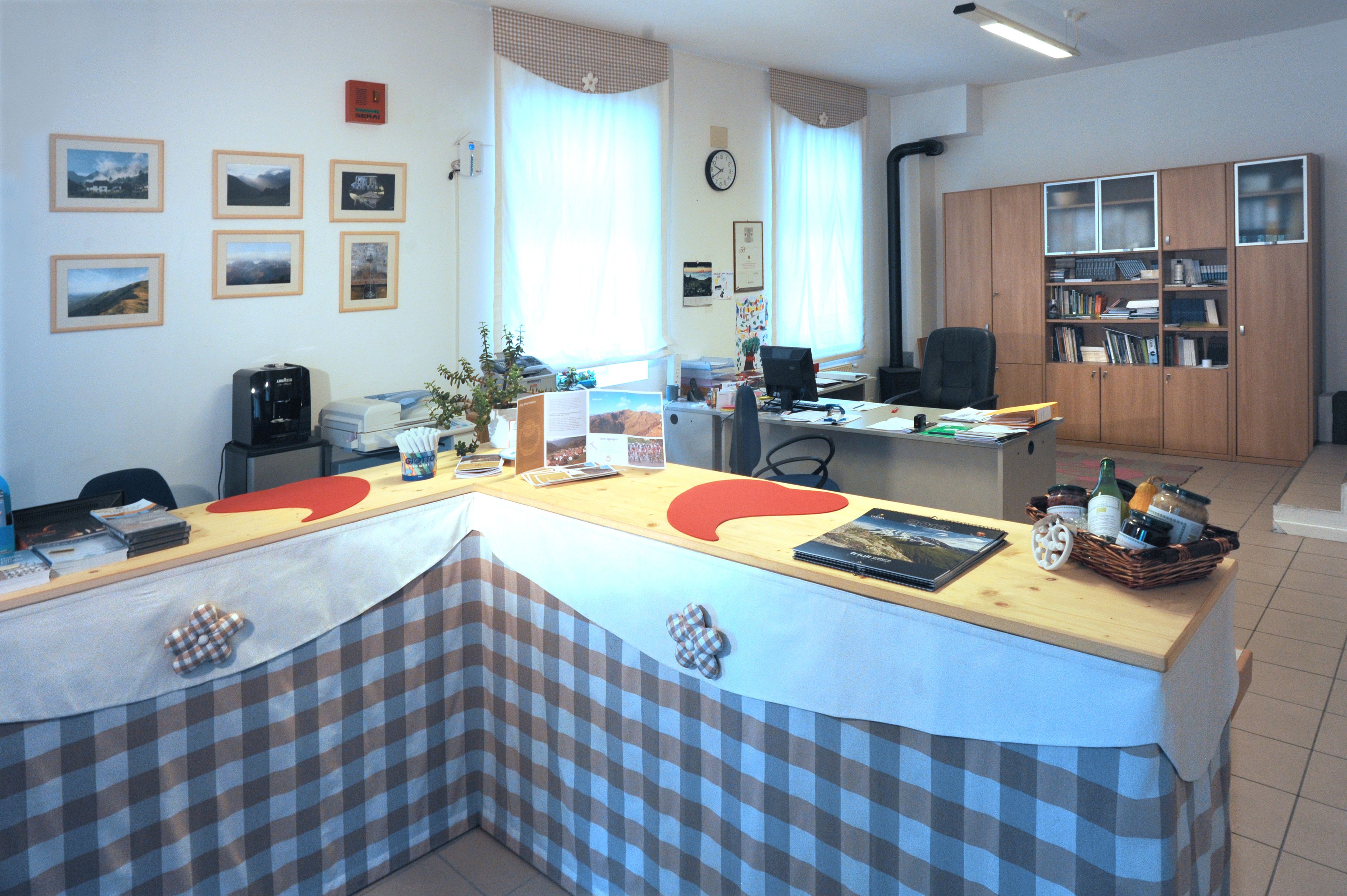 check-in/check-out kiosk