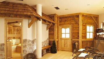 Sauna, Körperbehandlungen, Gesichtsbehandlungen