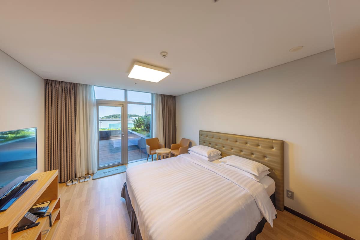 Chambre Standard, 1 lit double, non-fumeur, terrasse