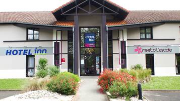 Façade de lâhĂ©bergement