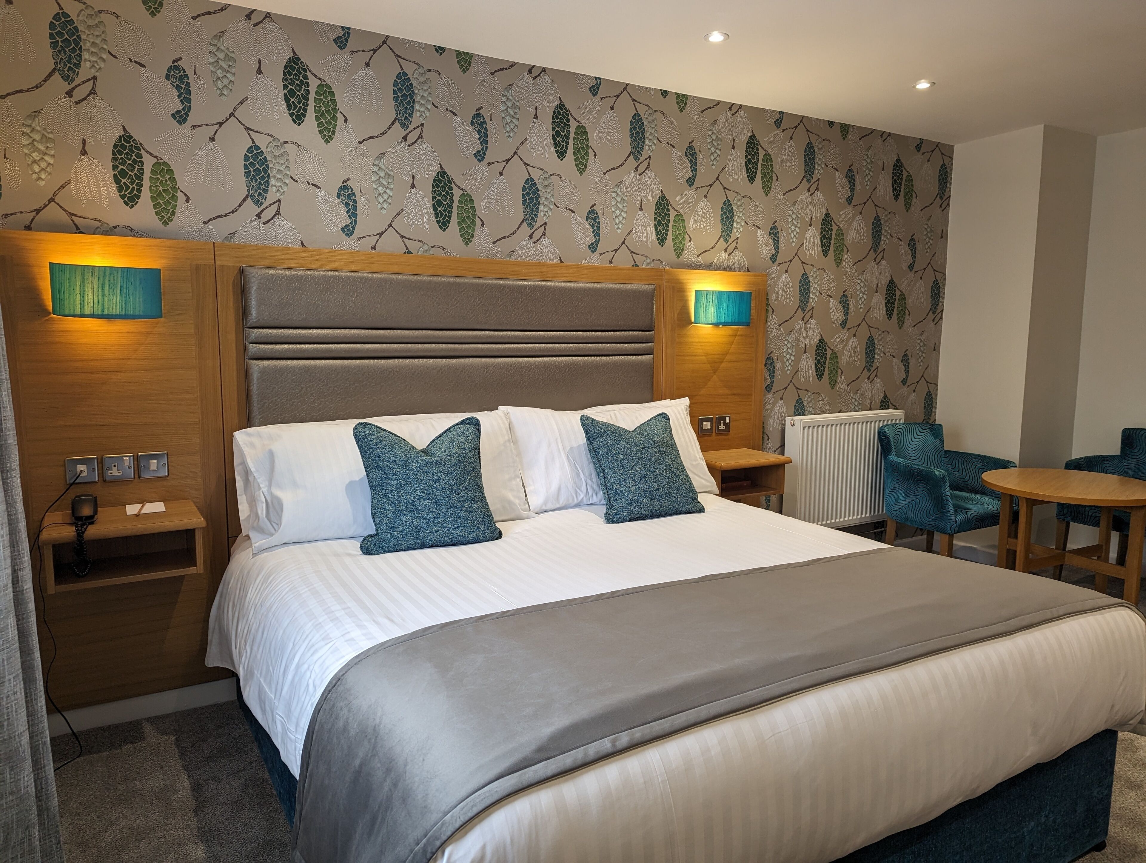 executive room | premium bedding, individually decorated, individually furnished, desk