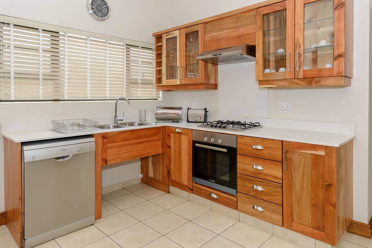 three bedroom luxury chalet | private kitchen