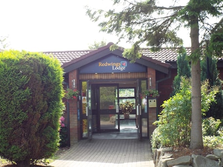 Entrada de la propiedad