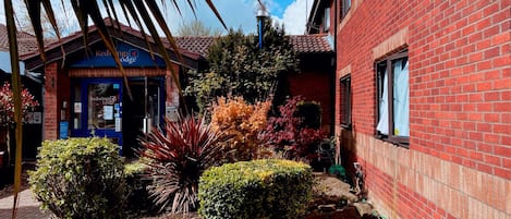 Fassade der Unterkunft