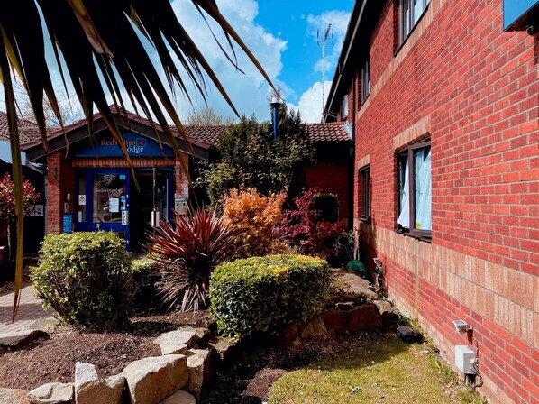 Façade de l’hébergement