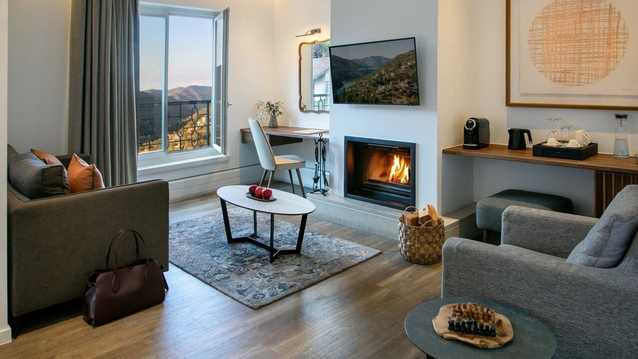 Superior studio suite | Een gratis minibar, een kluis op de kamer, gratis wifi, beddengoed