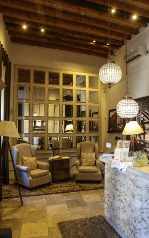 Sitzecke in der Lobby