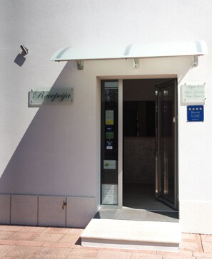 Interior entrance