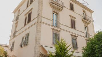 Majoituspaikan julkisivu