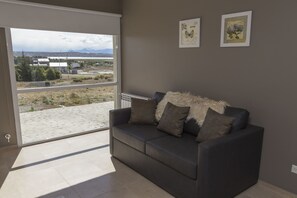 Appartement, 1 chambre, non-fumeur, vue lac | Coin séjour