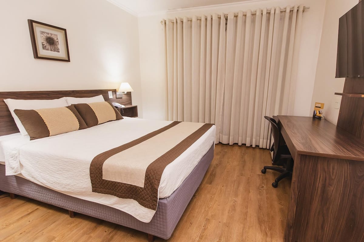 In-room safe, desk, blackout curtains, free WiFi