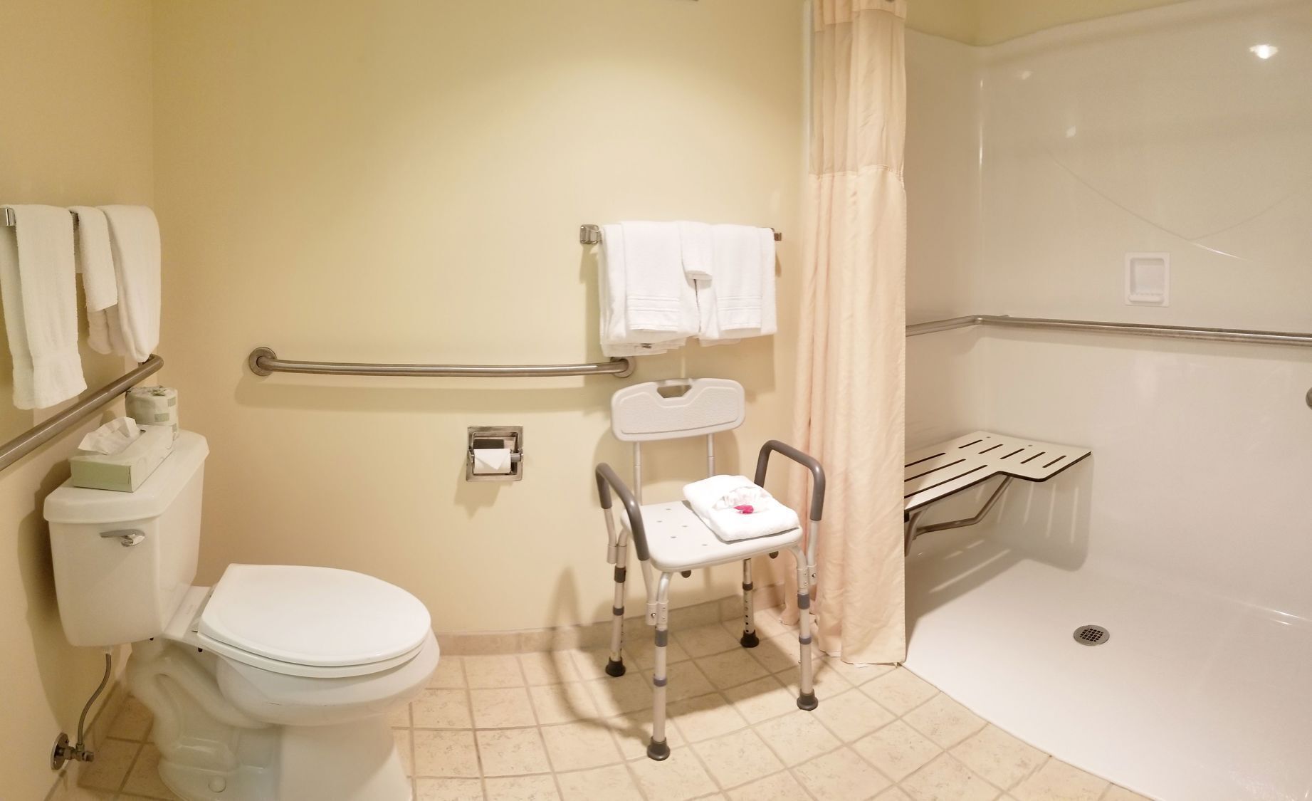 Bathroom | Combined shower/tub, free toiletries, hair dryer, towels