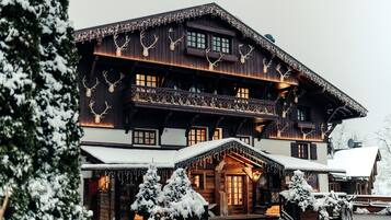 Overnatningsstedets facade