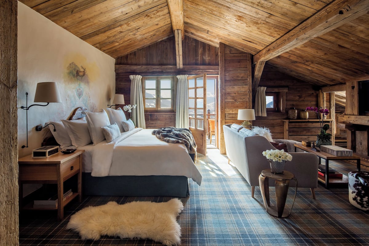 Suite 3 Chambres Noémie avec 1 Lit King-Size | Sengetøy av topp kvalitet, minibar, safe på rommet og skrivebord