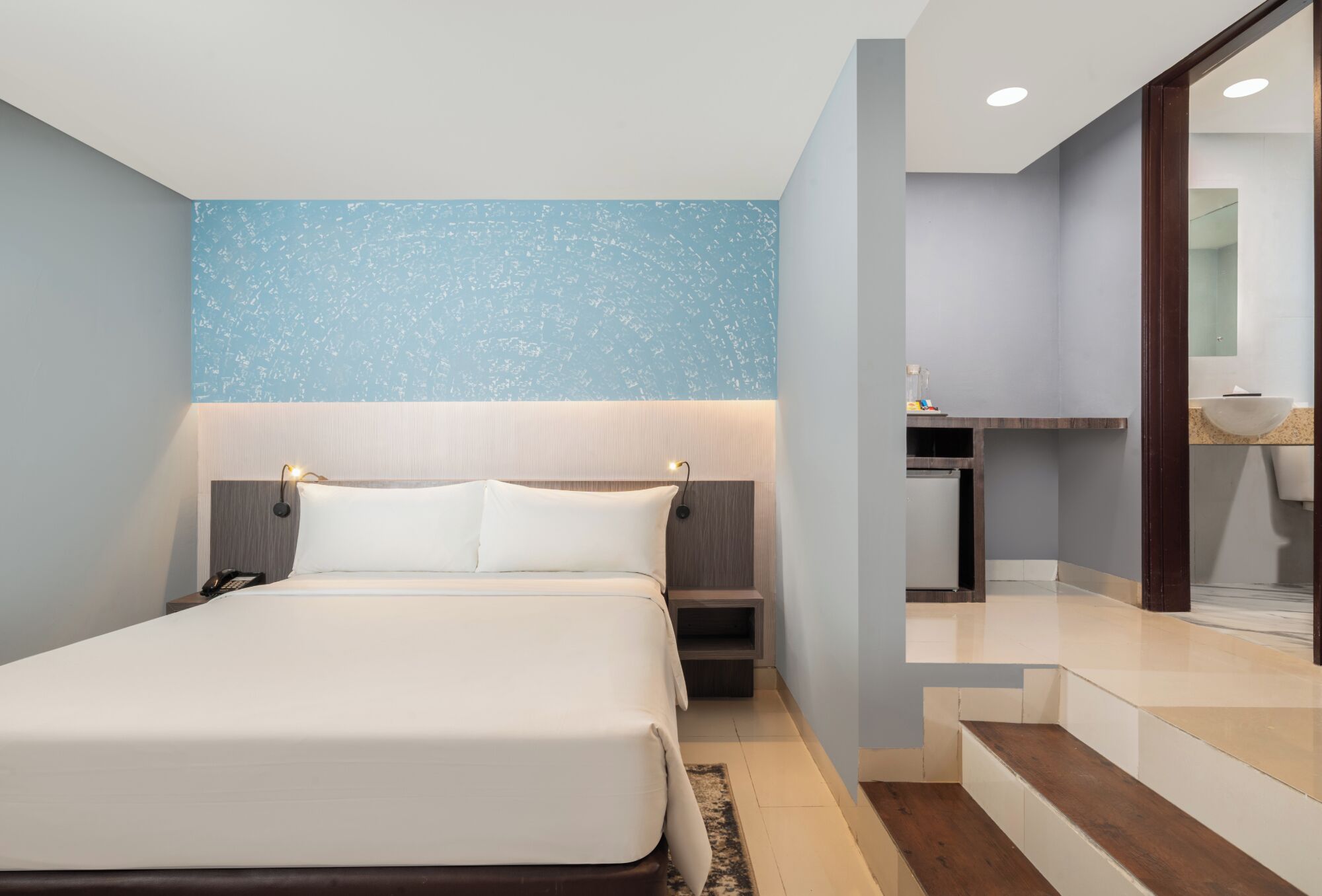 Junior Suite | Brankas, meja kerja, Wi-Fi gratis, dan seprai linen