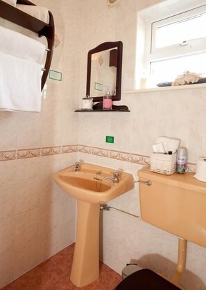 Double & Single room Ensuite | Bathroom | Shower, free toiletries, hair dryer, towels