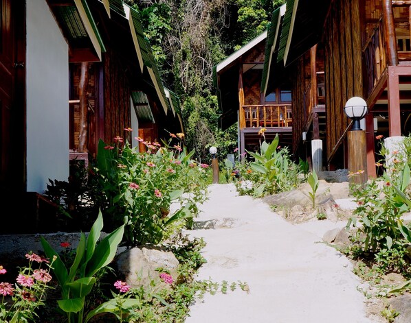 Bungalow Twin beds Air Con | Área da propriedade