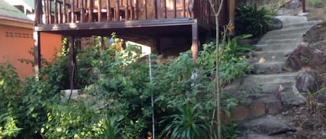 Bungalow Double Air Con | Área de sala de estar