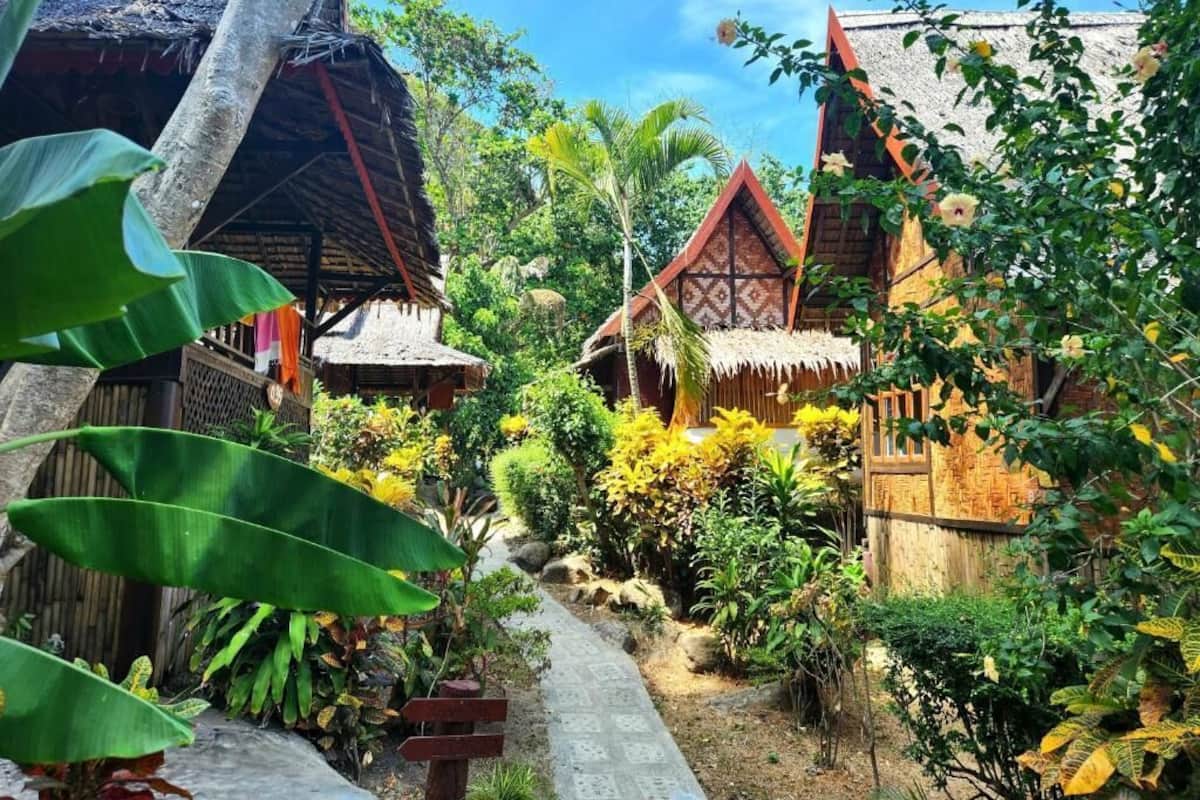 Bungalow with Balcony - Fan Room | Terrace/patio