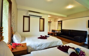 Family Room | Minibar, in-room safe, free WiFi, bed sheets - Phi Phi Arboreal Resort (Ko Phi Phi)