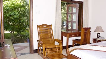 Premium bedding, memory-foam beds, minibar, in-room safe