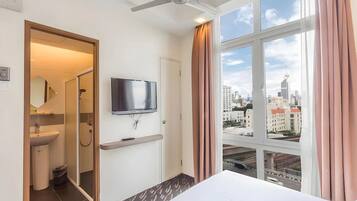 Kamar Twin Deluks | Seprai premium, Wi-Fi gratis, dan seprai linen