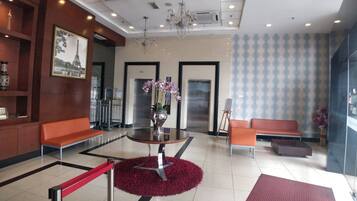 Sala de estar en el lobby