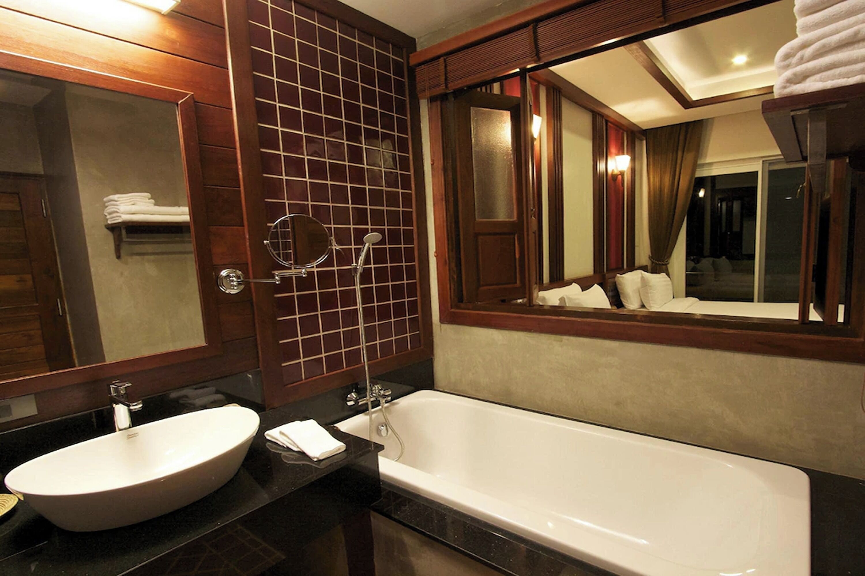 free toiletries, hair dryer, bathrobes, slippers