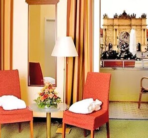 En 32-tommers LCD-TV med Parabol-TV samt TV