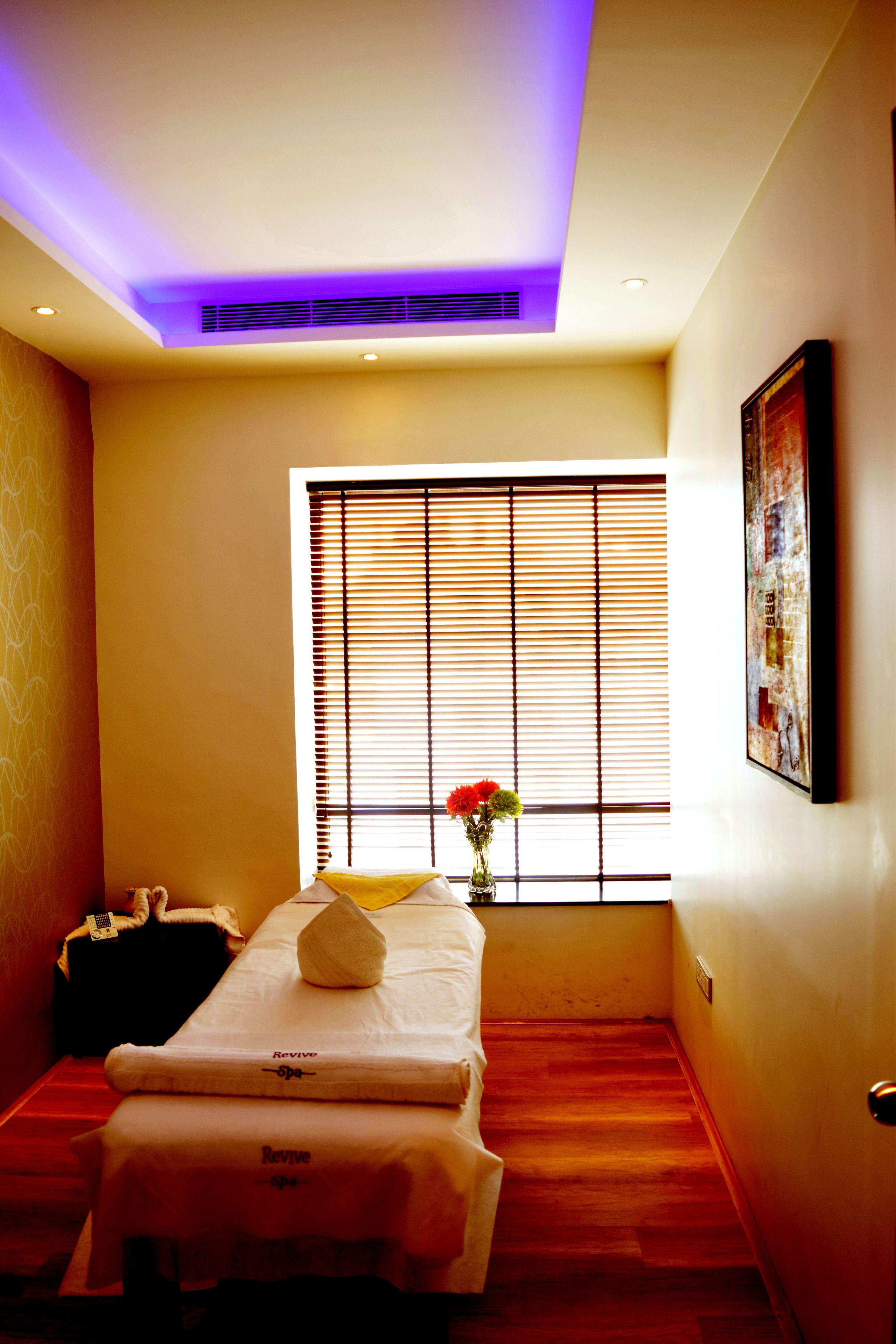 couples treatment room(s), steam room, body treatments, aromatherapy
