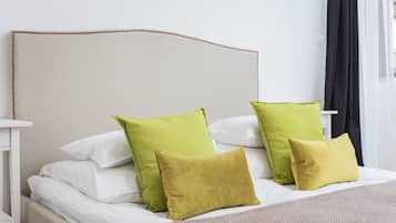 Iron/ironing board, free cots/infant beds, free WiFi