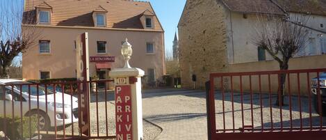 Fassade der Unterkunft