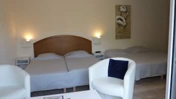 Individually decorated, desk, blackout curtains, soundproofing