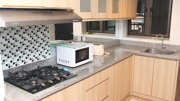 豪華公寓, 3 間臥室 (Suite) | 私人廚房 | 咖啡機/沖茶器、電熱水壺