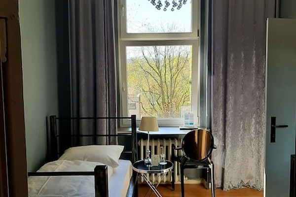 Habitación individual estándar | Ropa de cama hipoalergénica, edredones de plumas, caja fuerte