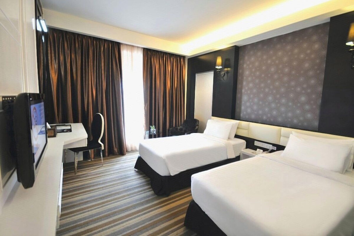 In-room safe, iron/ironing board (on request), WiFi (free)