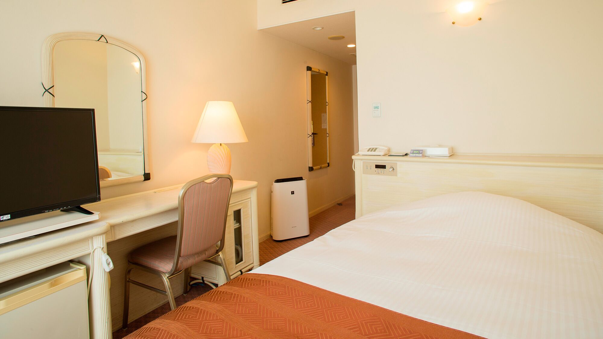 Habitación estándar, 1 cama individual | Caja de seguridad en la habitación y escritorio 