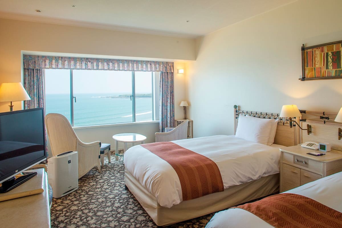 In-room safe, desk, laptop workspace, blackout drapes