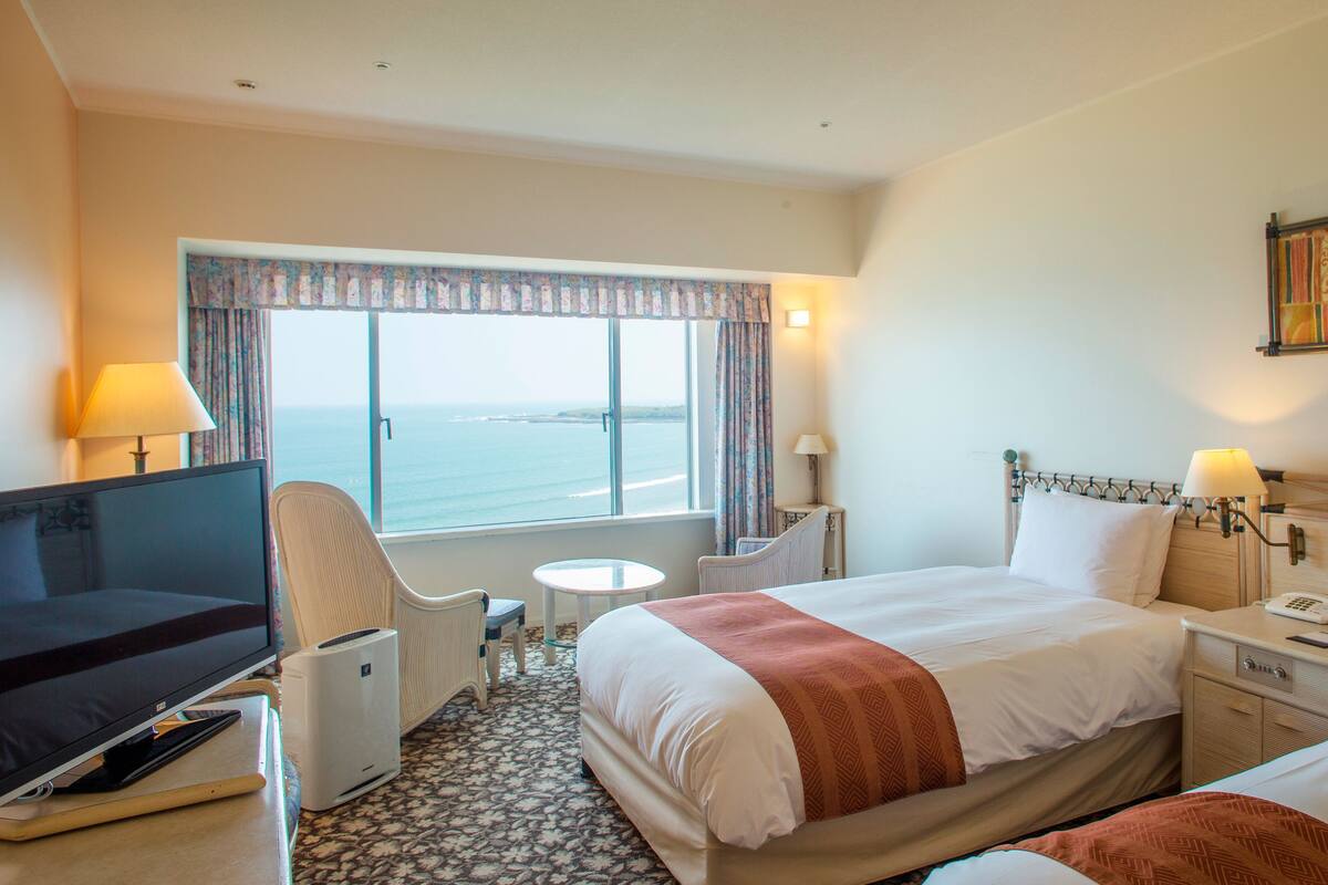 In-room safe, desk, laptop workspace, blackout drapes