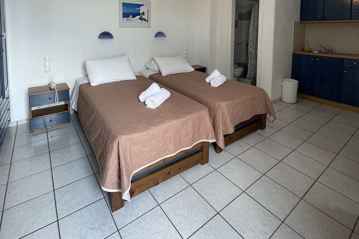 Studio, Ground Floor | Premium bedding, memory foam beds, in-room safe, blackout drapes