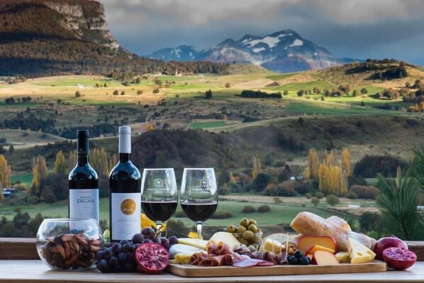 Uitzicht vanuit accommodatie