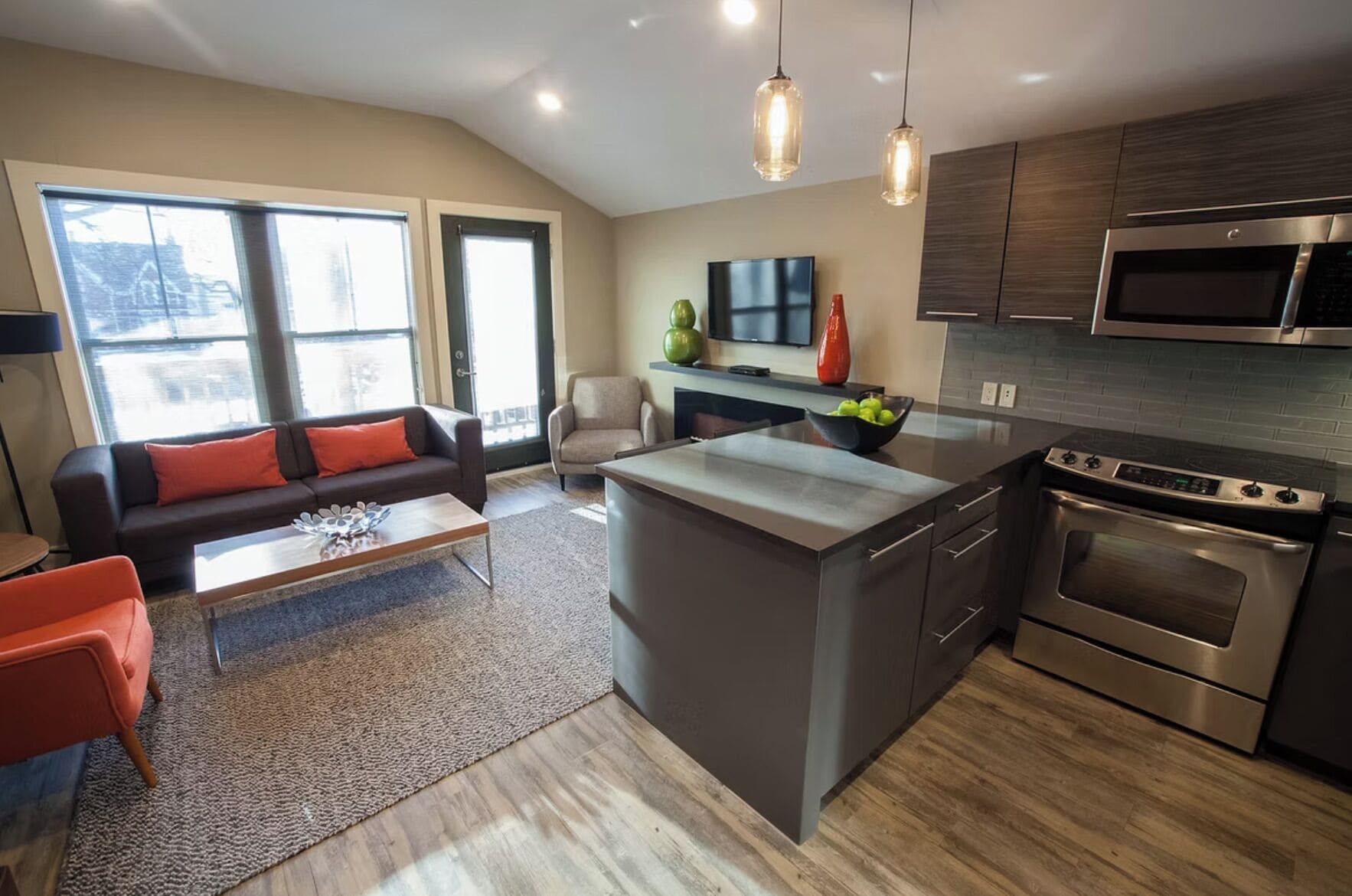 Deluxe Apartment, 1 Bedroom, Kitchen | Private kitchenette