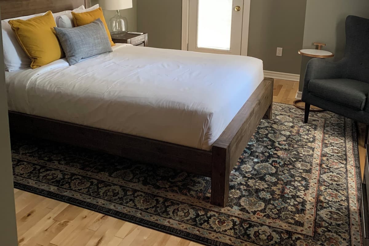 Egyptian cotton sheets, premium bedding, pillow-top beds, soundproofing